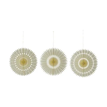 Stelle juleophæng 3 dele - Off-White, Ø20 cm - House Doctor