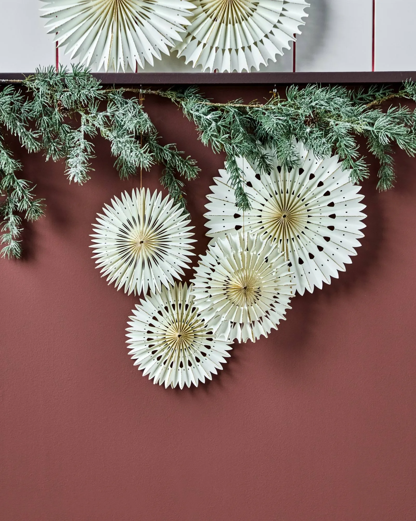 Stelle juleophæng 3 dele, Off-White, Ø20 cm House Doctor