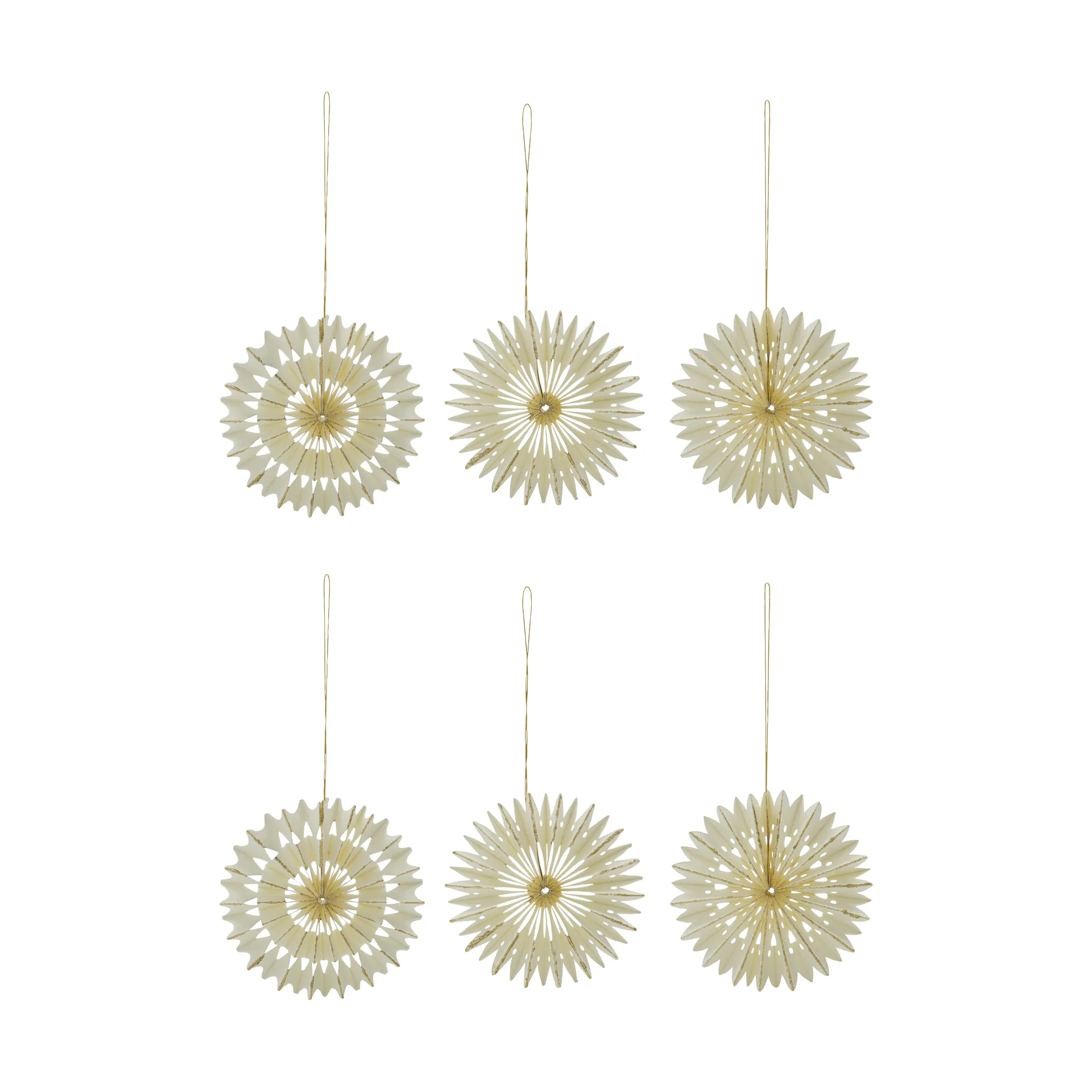 Stelle juleophæng 6 dele, Off-White, Ø10,5 cm House Doctor