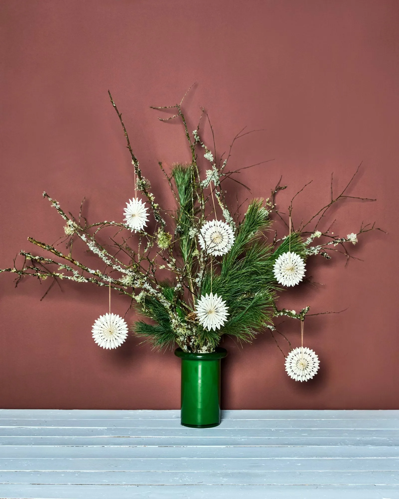 Stelle juleophæng 6 dele, Off-White, Ø10,5 cm House Doctor