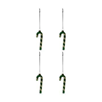 Stick juleophæng 4-pak - Grøn - House Doctor