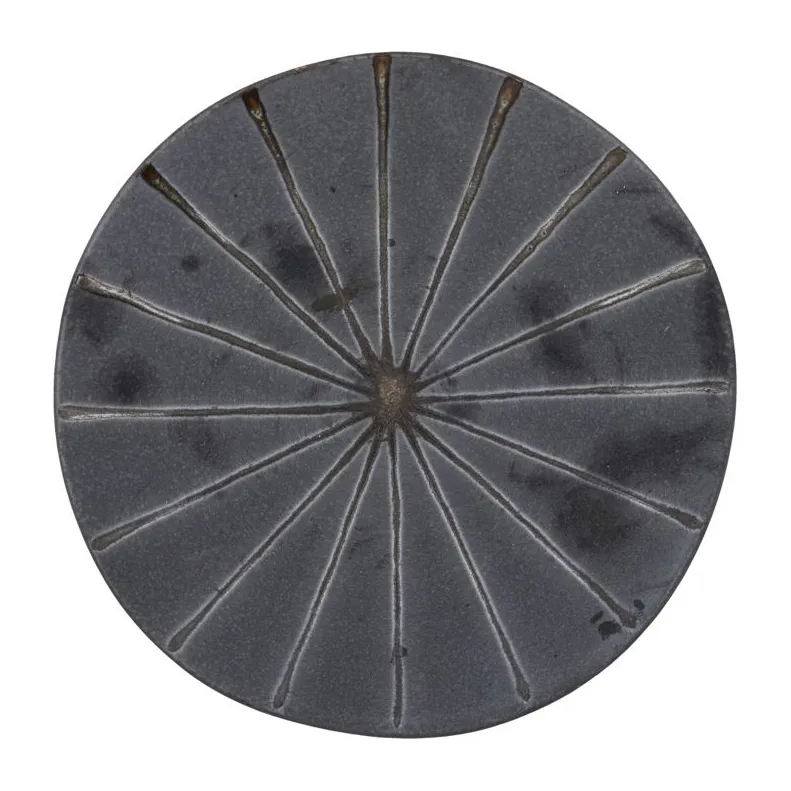 Suns tallerken Ø19,5 cm, Mørkebrun House Doctor