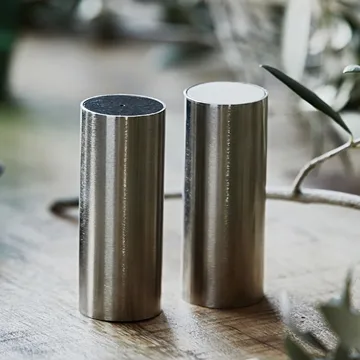 Tall salt- og pebersæt - Sølv - House Doctor