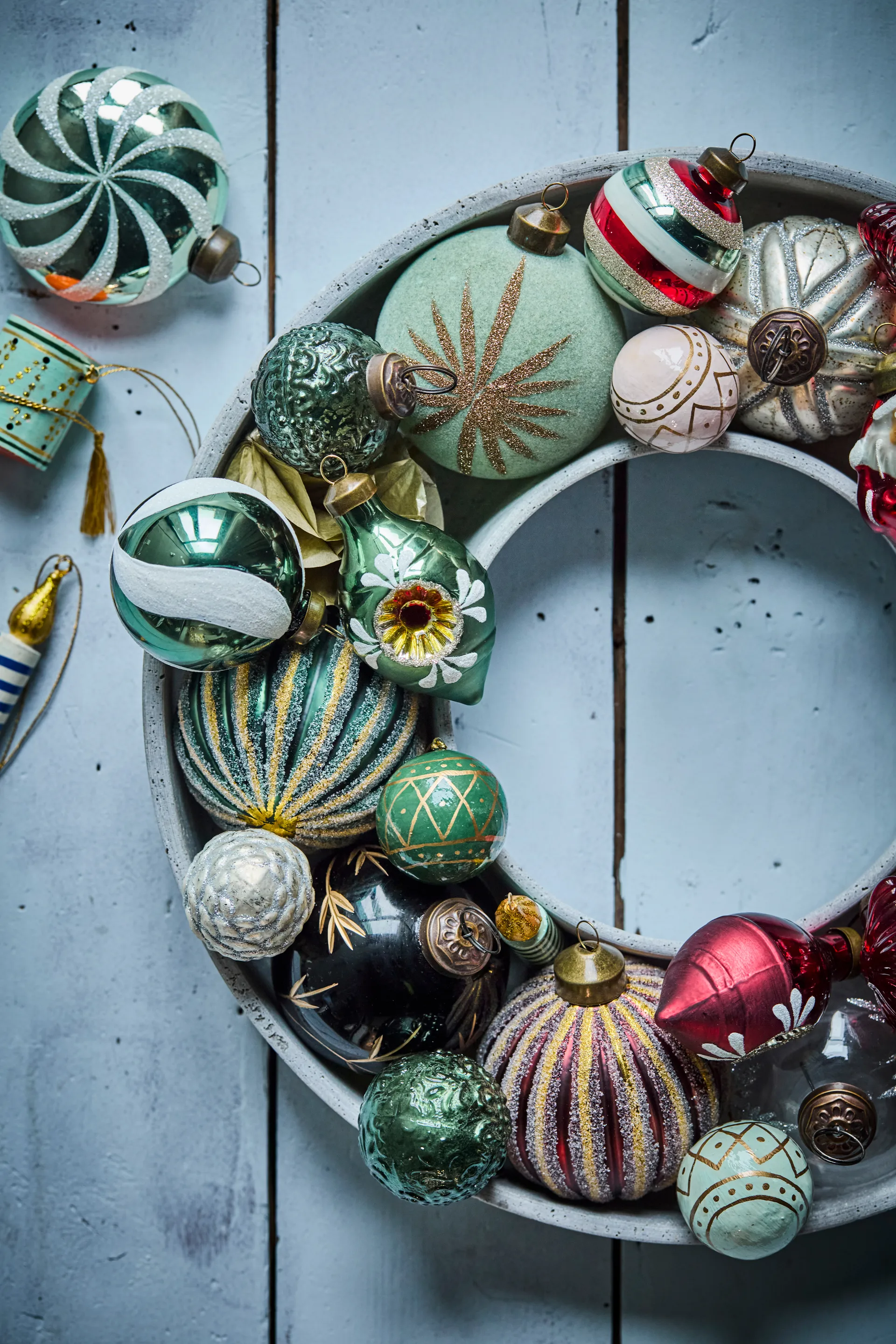 The Ring adventslysestage til bloklys, Beton House Doctor