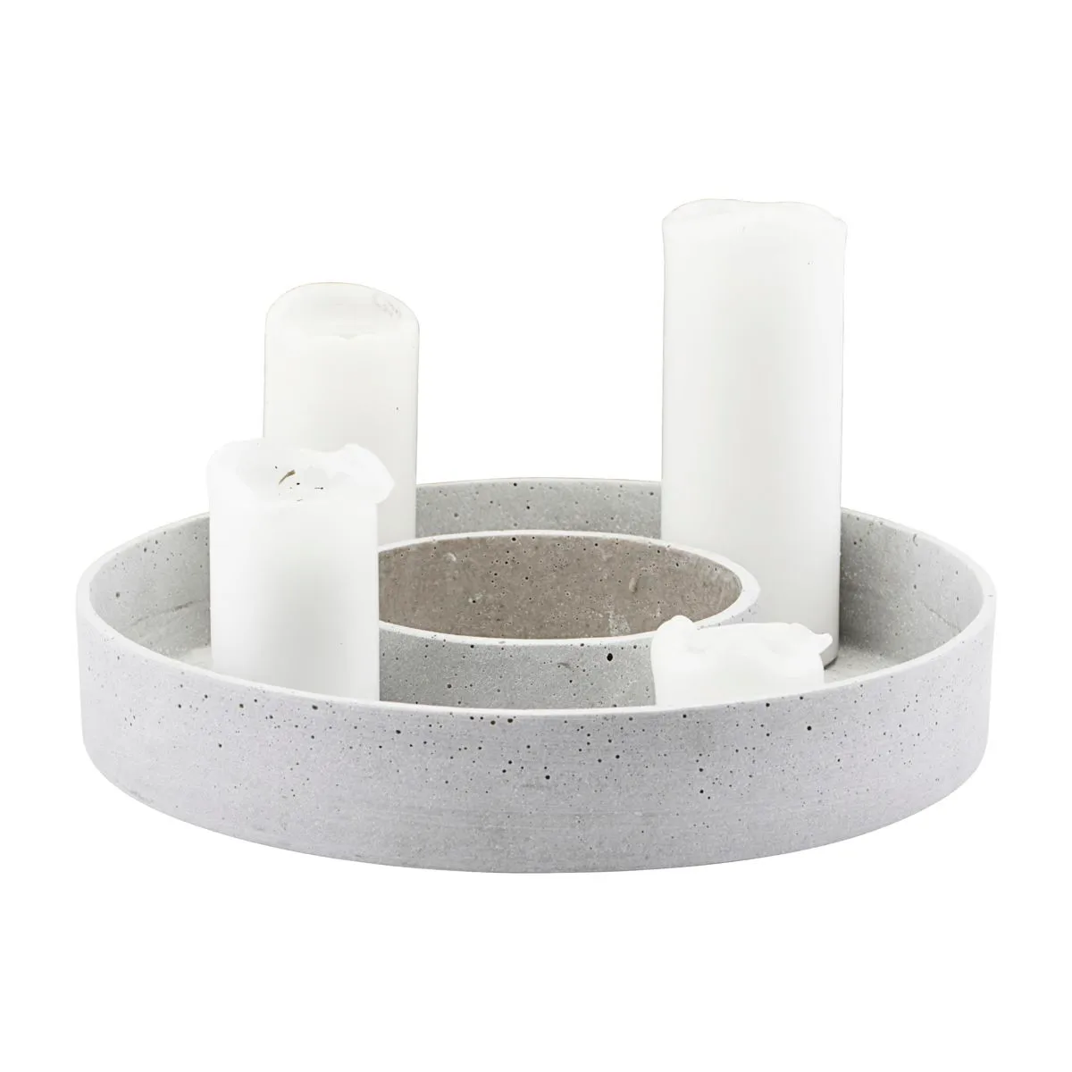 The Ring adventslysestage til bloklys, Beton House Doctor