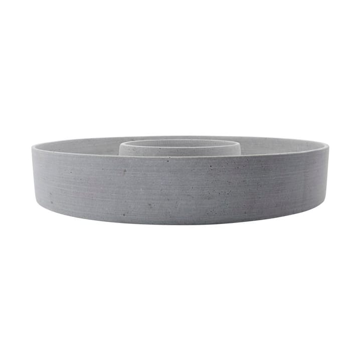 The Ring lysestage til bloklys Ø45 cm - Beton - House Doctor