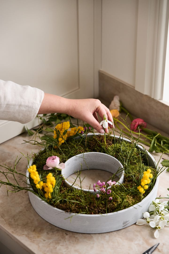 The Ring lysestage til bloklys Ø45 cm, Beton House Doctor