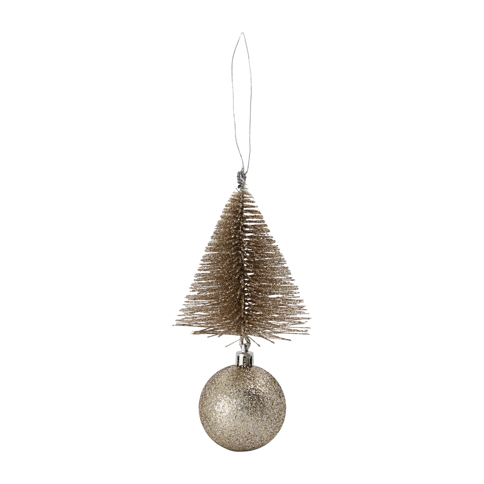 Tree & bell juleophæng 15 cm, Sand House Doctor