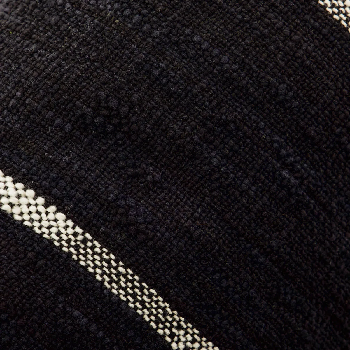 Tuur pudebetræk 40x60 cm, Sort-off white House Doctor