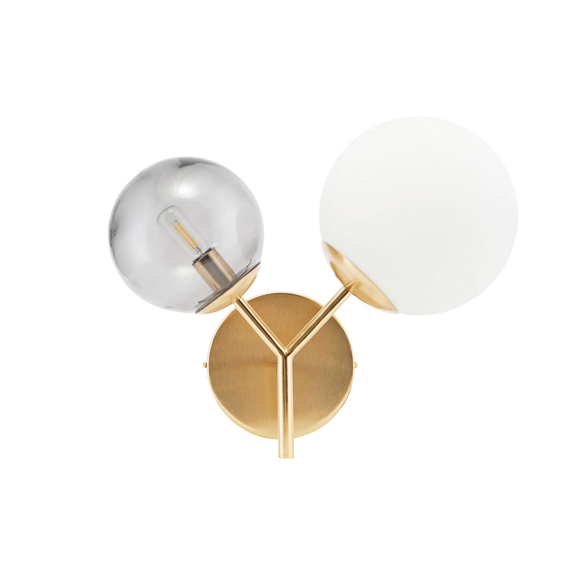 Twice væglampe, messing House Doctor