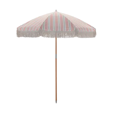 Umbra parasol Ø190 cm - Rød-grøn - House Doctor