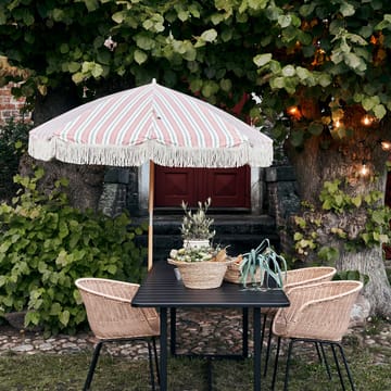 Umbra parasol Ø190 cm - Rød-grøn - House Doctor