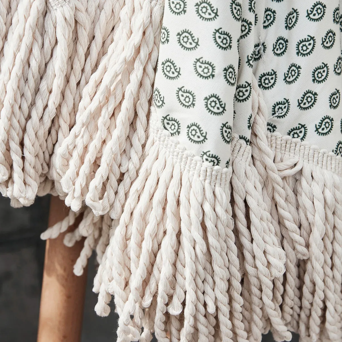 Umbra parasol Ø200 cm, Grøn-beige House Doctor