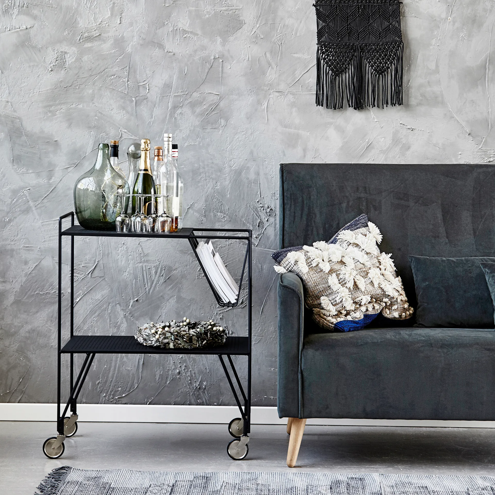 Use rullevogn, 80 cm House Doctor