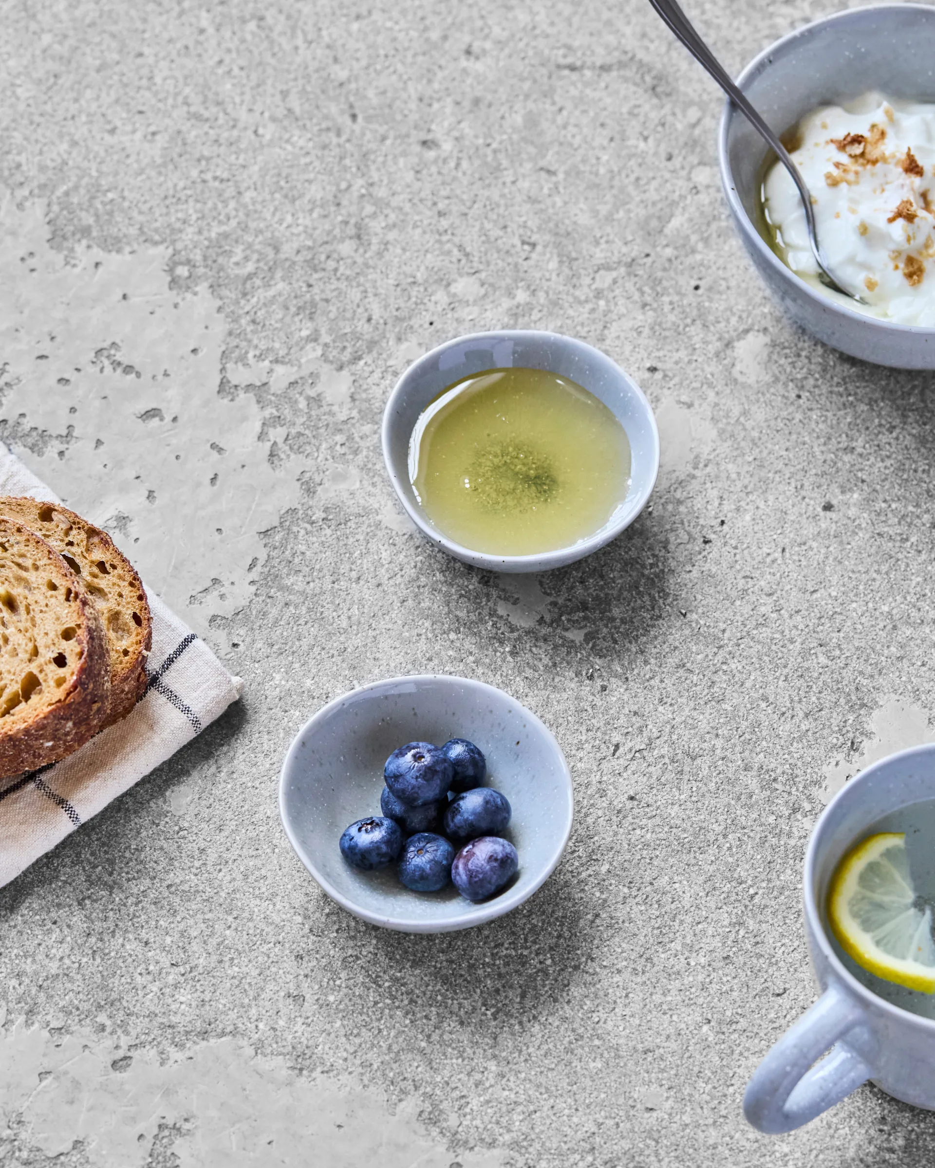 Vida skål 6 cl 4 pak, Lyseblå House Doctor