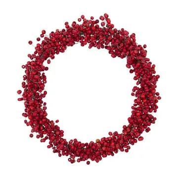 Winther krans Ø20 cm - Rød - House Doctor