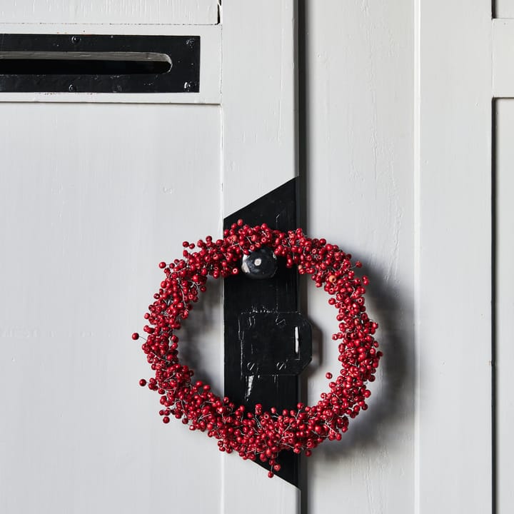 Winther krans Ø20 cm, Rød House Doctor