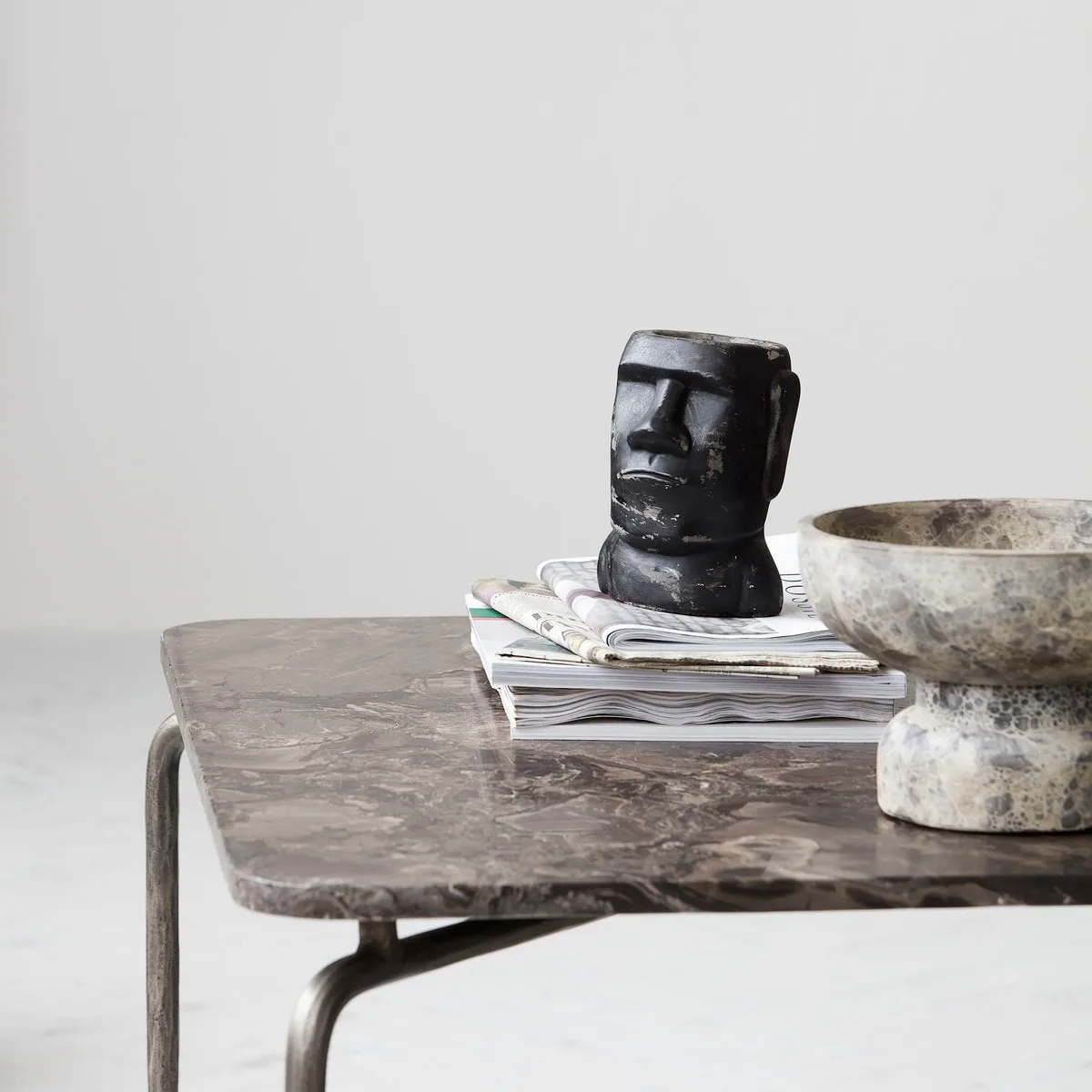 Wise skulptur 16 cm, Sort House Doctor