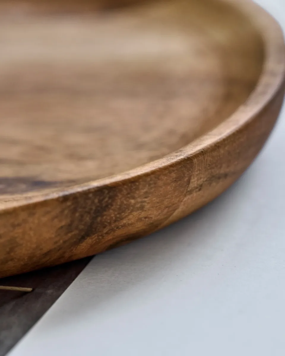 Wood bakke 19x33 cm 2-pak, Natur House Doctor