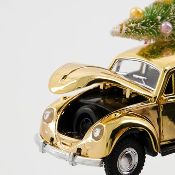 Xmas car juledekoration - Guld - House Doctor