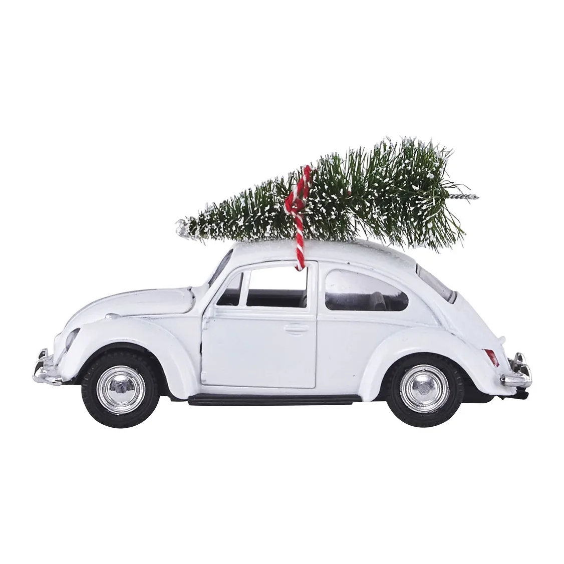 Xmas car juledekoration, Hvid House Doctor