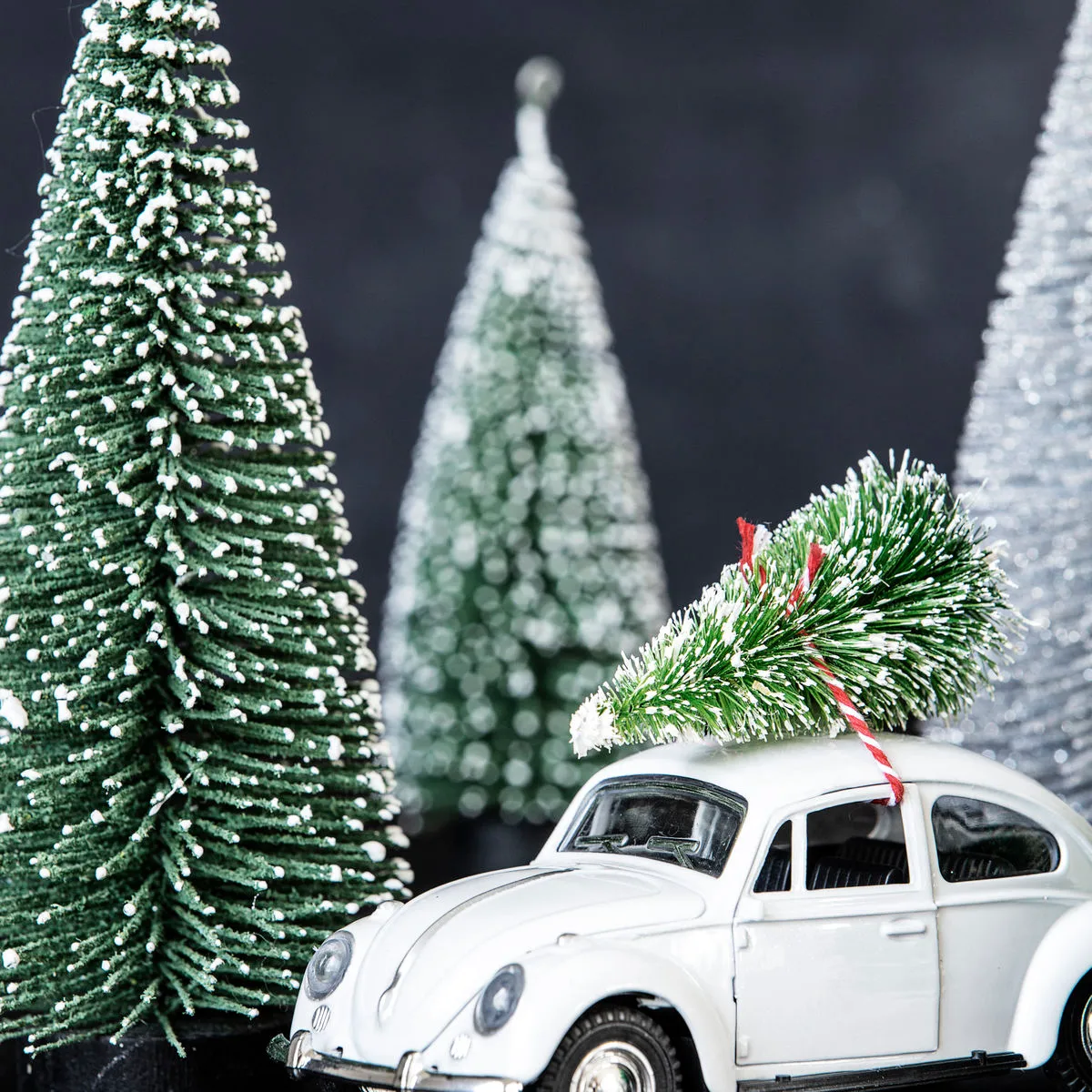 Xmas car juledekoration, Hvid House Doctor