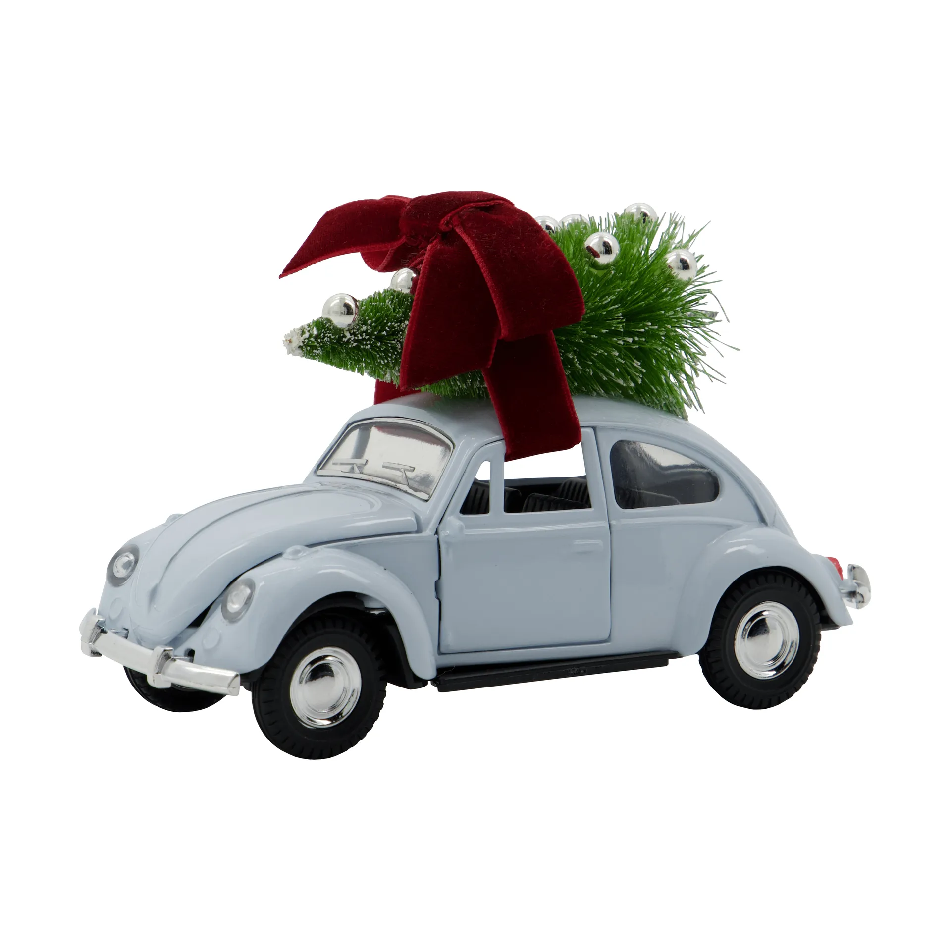 Xmas car juledekoration, Lyseblå House Doctor