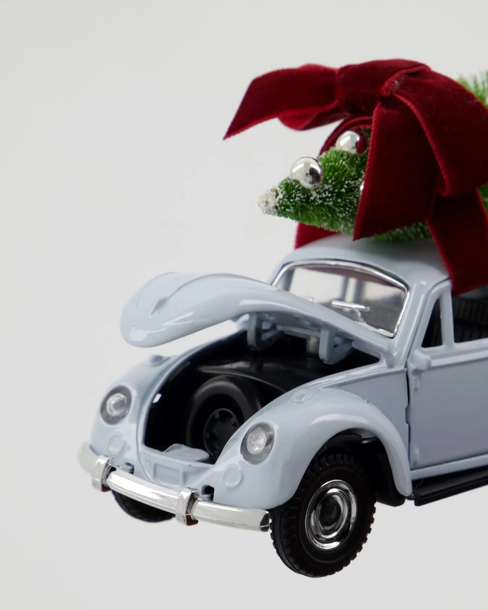 Xmas car juledekoration, Lyseblå House Doctor