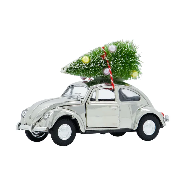 Xmas car juledekoration - Sølv - House Doctor