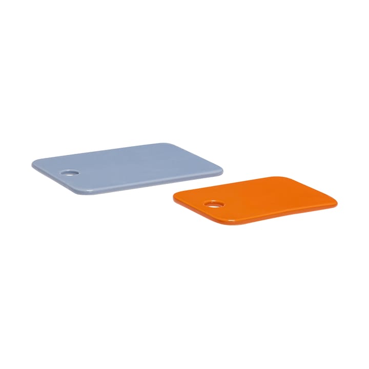 Amare keramikbakke sæt 2 dele - Blue-orange - Hübsch