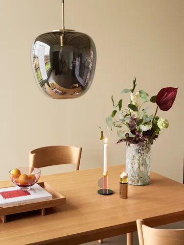 Astro lysestage - Pink - Hübsch Interior