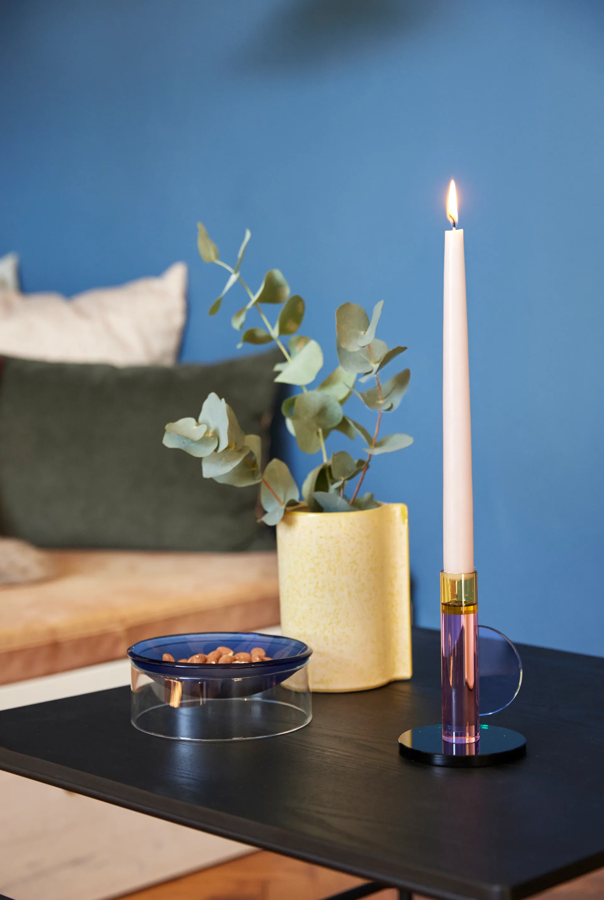 Astro lysestage, Pink Hübsch Interior