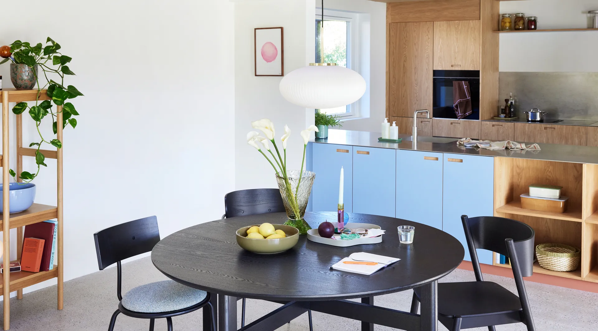 Astro lysestage, Pink Hübsch Interior