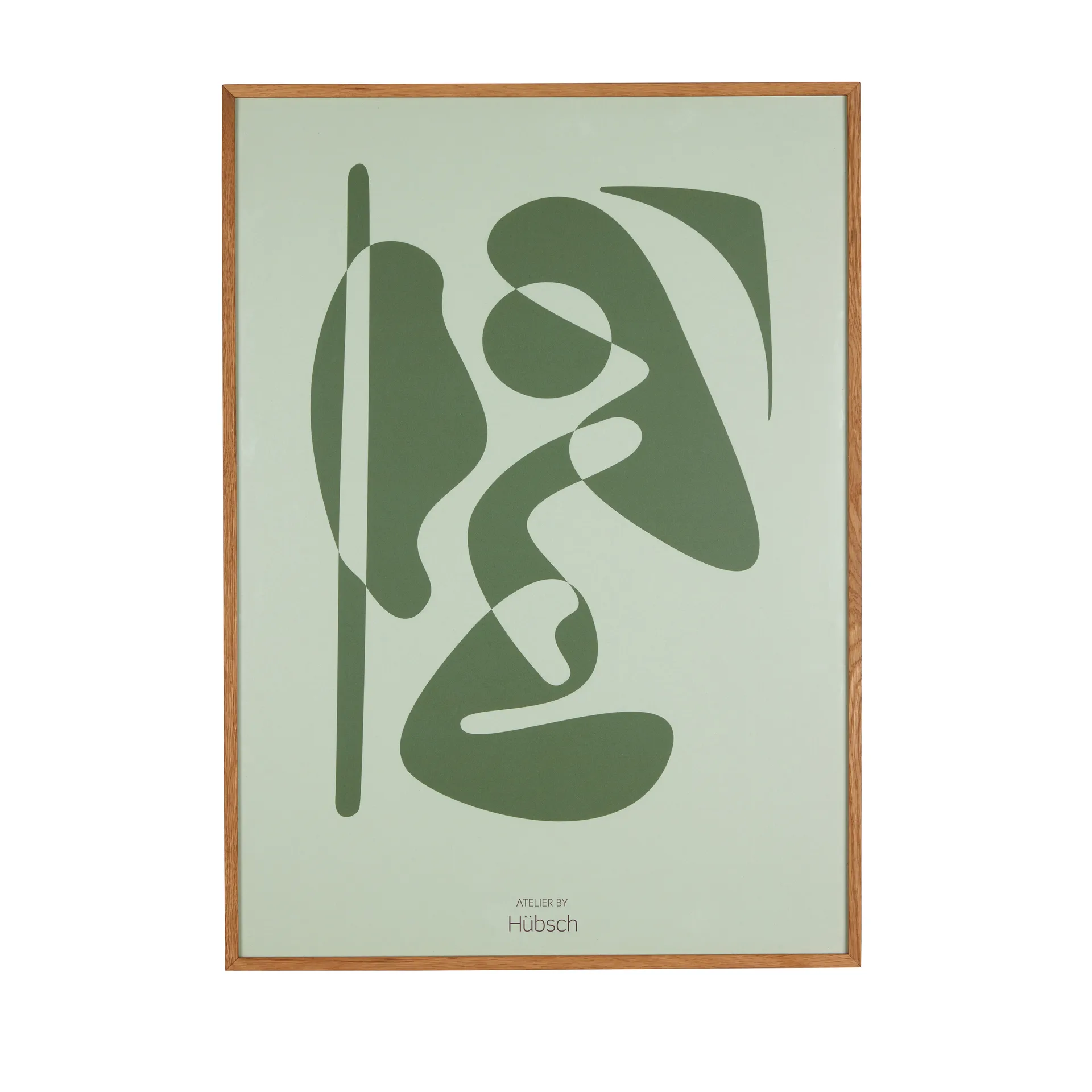 Billede med træramme stor, Natur Hübsch Interior