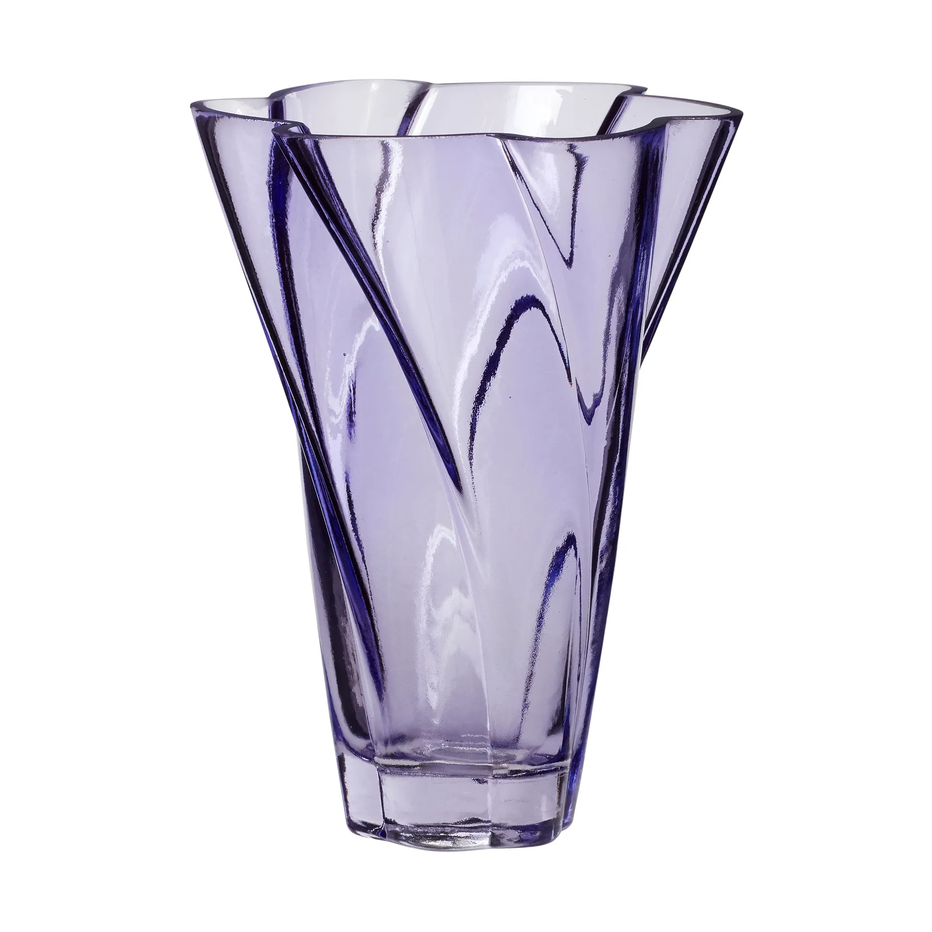 Bloom vase, Purple Hübsch Interior