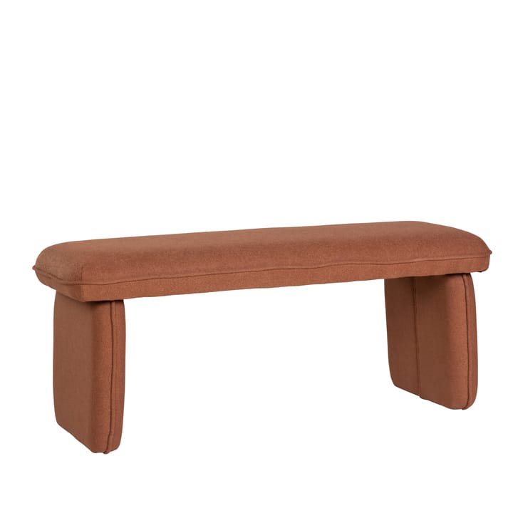 Bænk Polyester 100 cm - Rust - Hübsch
