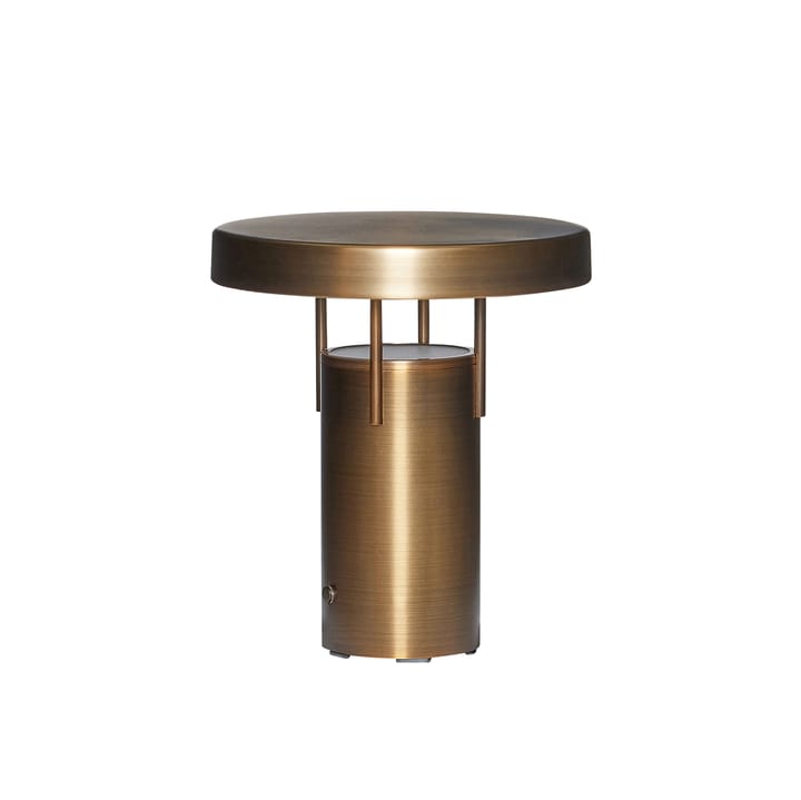 BringMe mini bærbar bordlampe, Burnished brass Hübsch Interior