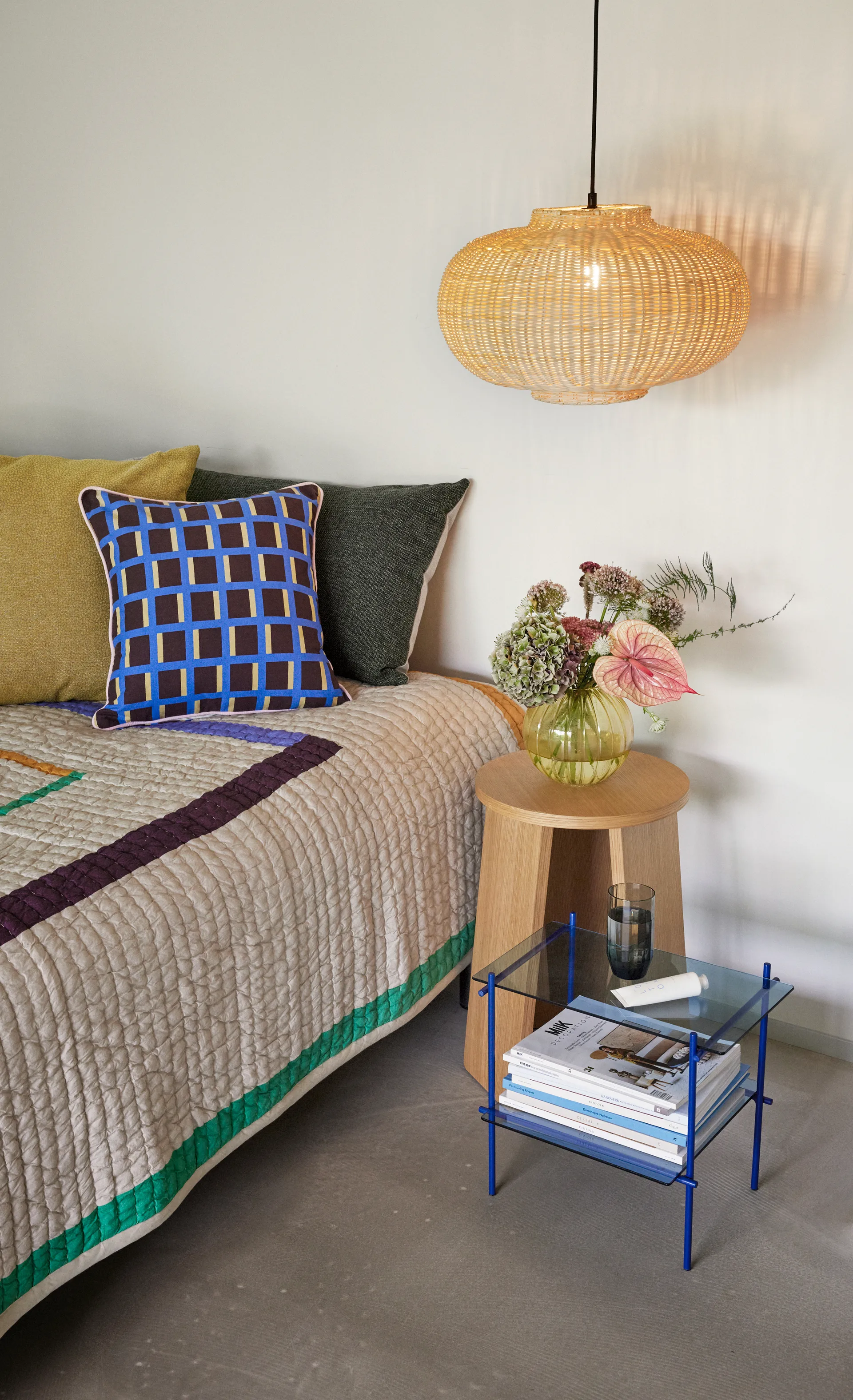 Chand Ellipse pendel, Natural Hübsch Interior