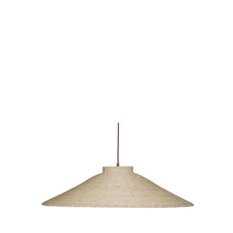 Chand loftlampe Ø80 cm, Natural-red Hübsch Interior