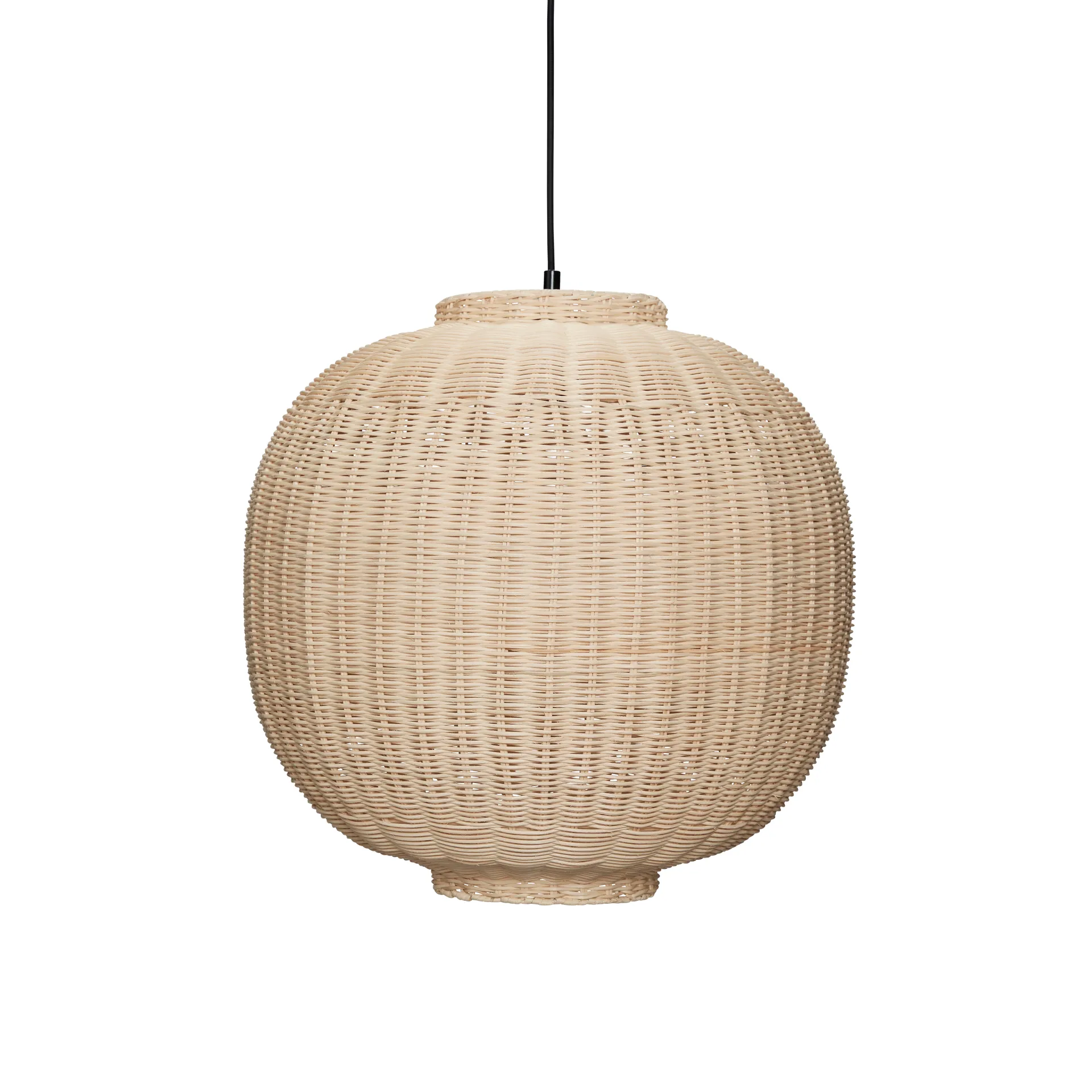 Chand Round pendel, Natural Hübsch Interior