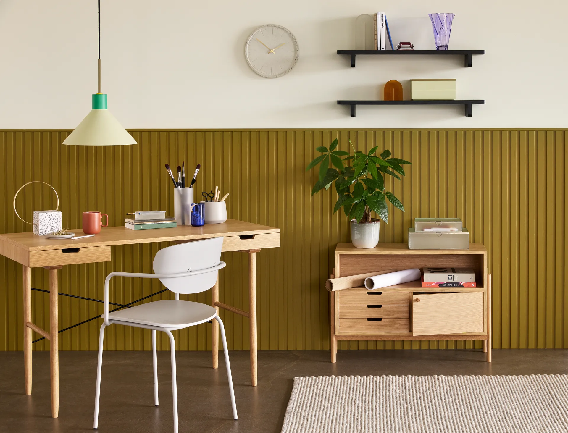 Crayon lampe, Green Hübsch Interior