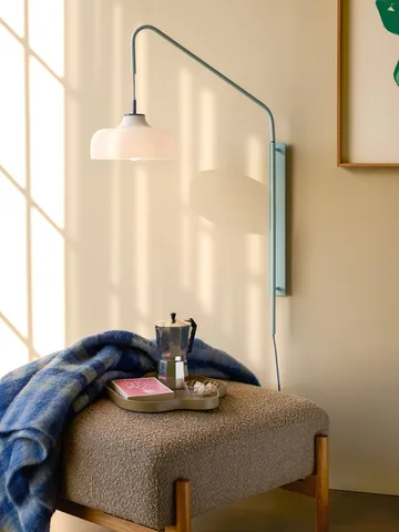 Current væglampe - Light blue - Hübsch Interior