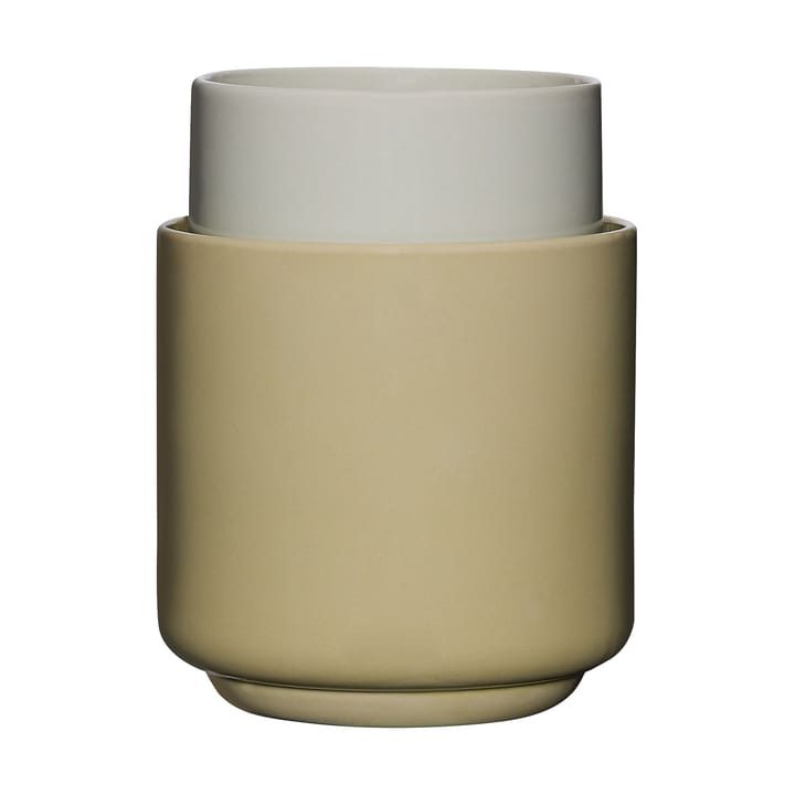 Deux krukke sæt 2 dele - Light green-sand - Hübsch