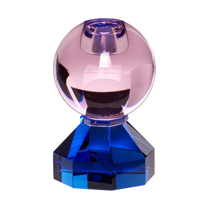 Gem lysestage - Pink-blue - Hübsch