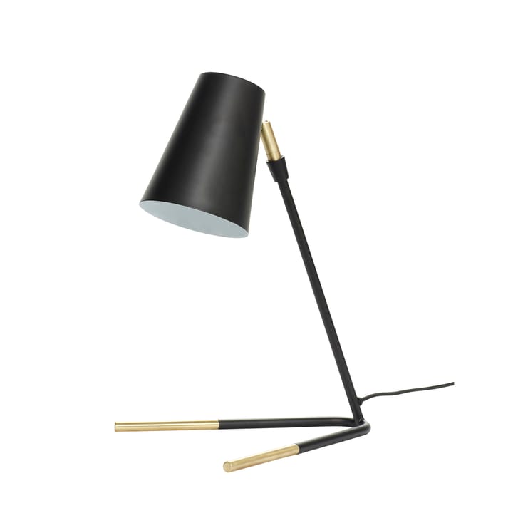 Hübsch bordlampe H46 cm - Messing-sort - Hübsch