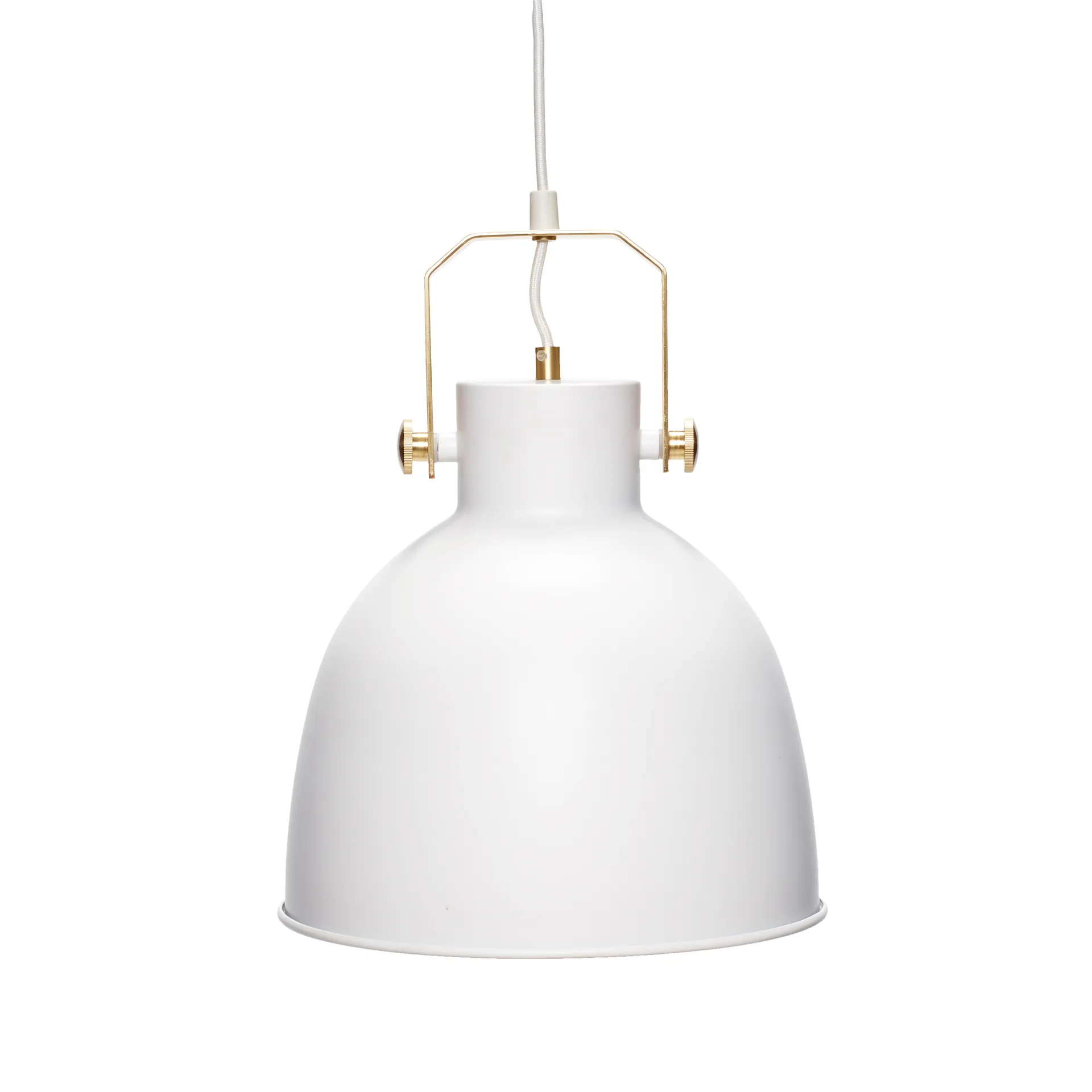 Hübsch loftlampe Ø29 cm, Hvid-guld Hübsch Interior