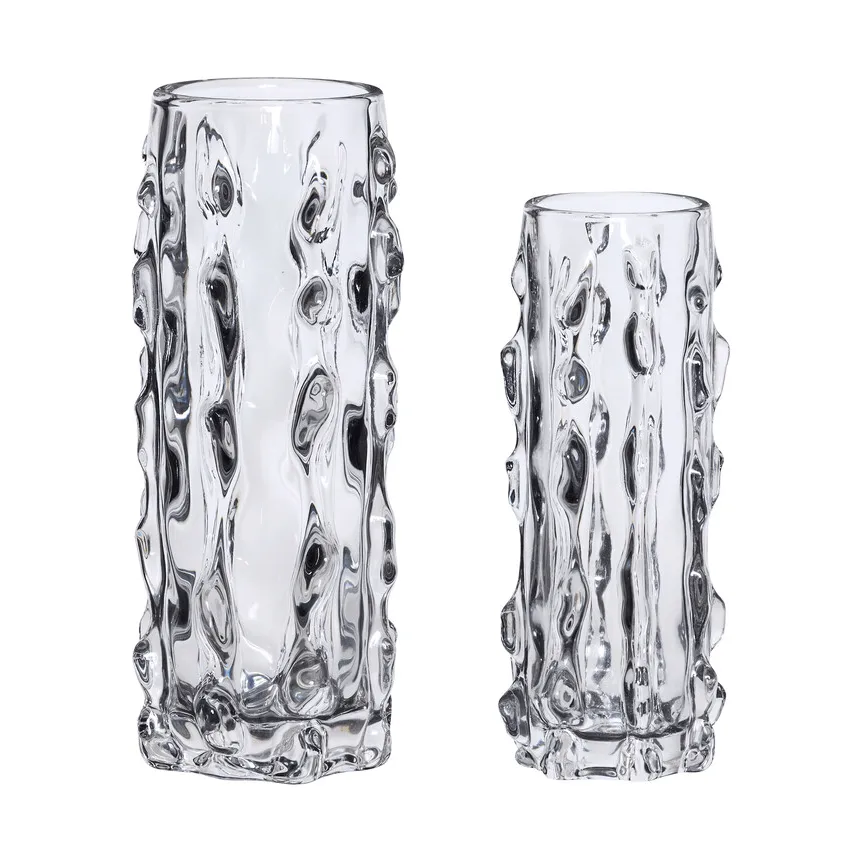 Kawa vase, Klar, 2 dele Hübsch