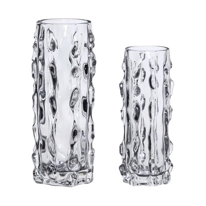 Kawa vase - Klar, 2 dele - Hübsch