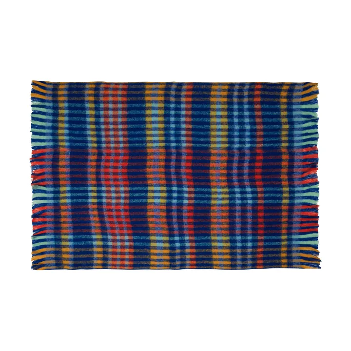Loom plaid - Multicolour, 140x200 cm - Hübsch