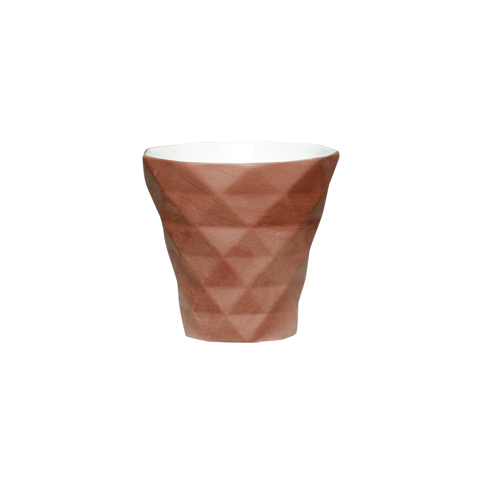 Lysestage Ø9 cm, Brun Hübsch Interior